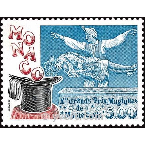 n° 1933 -  Selo Mónaco Correios