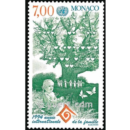 n° 1939 -  Timbre Monaco Poste