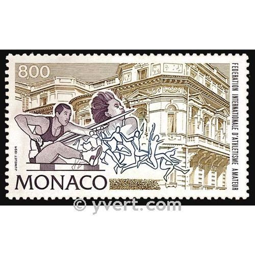 n° 1941 -  Timbre Monaco Poste