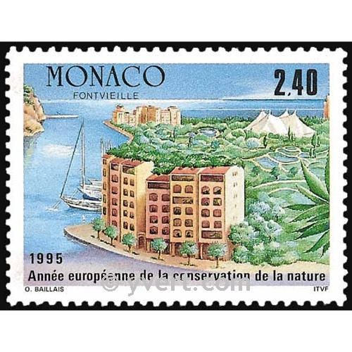 n° 1979 -  Timbre Monaco Poste