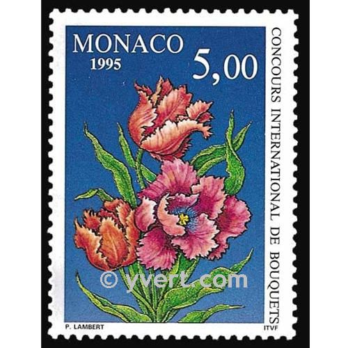 n° 1981 -  Timbre Monaco Poste