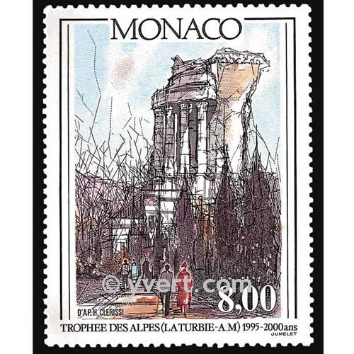 n° 1992 -  Timbre Monaco Poste