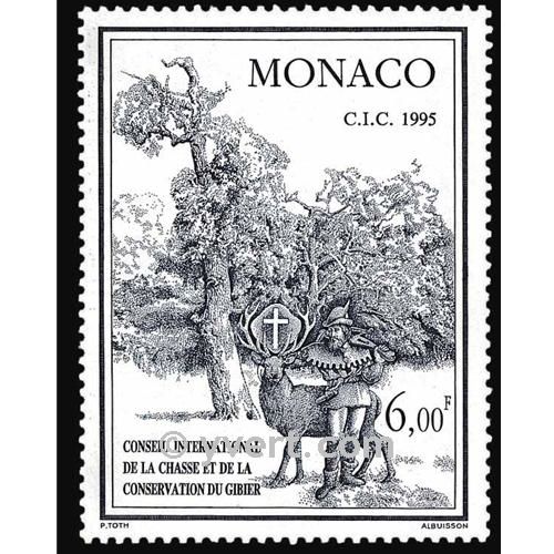 n° 1994 -  Timbre Monaco Poste