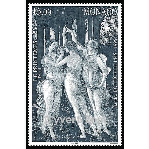 n° 2010 -  Timbre Monaco Poste