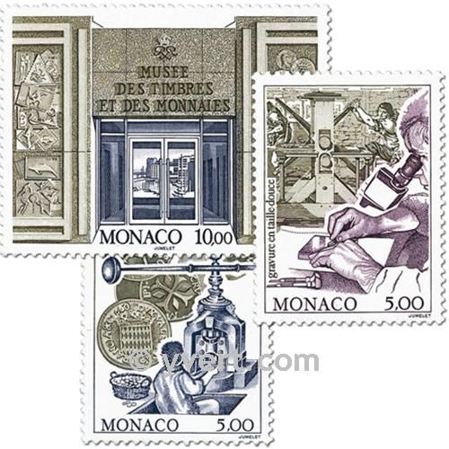 n° 2060/2062 (BF 73) -  Timbre Monaco Poste