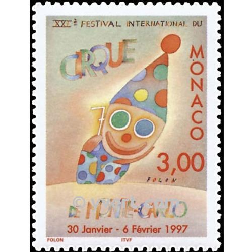n° 2077 -  Timbre Monaco Poste