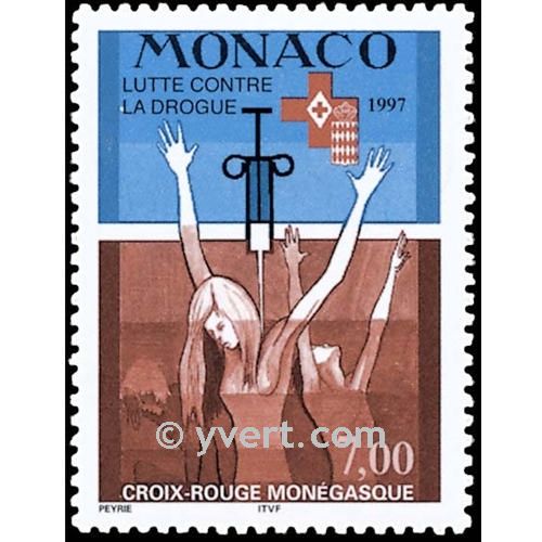 n° 2106 -  Timbre Monaco Poste