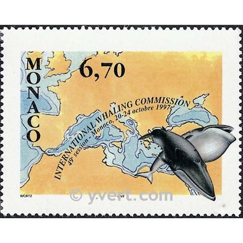 n° 2133 -  Timbre Monaco Poste