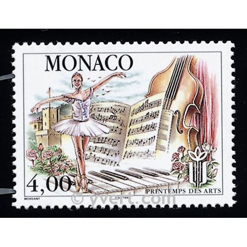 n° 2150 -  Timbre Monaco Poste