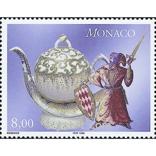 n° 2161 -  Timbre Monaco Poste