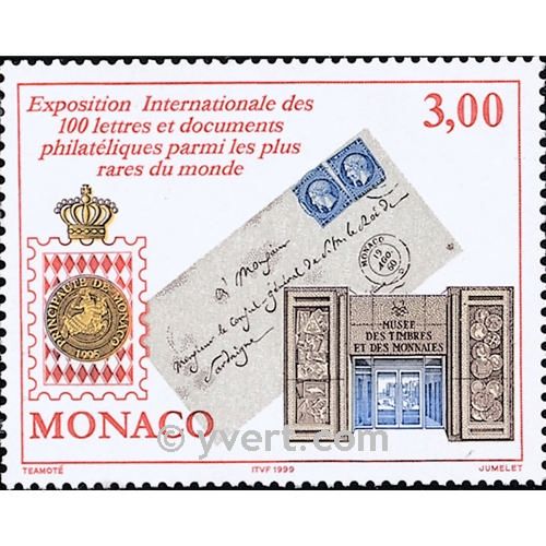 n° 2190 -  Timbre Monaco Poste