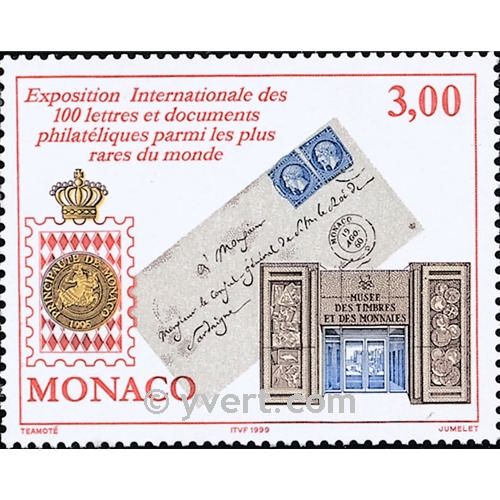 n.o 2190 -  Sello Mónaco Correos