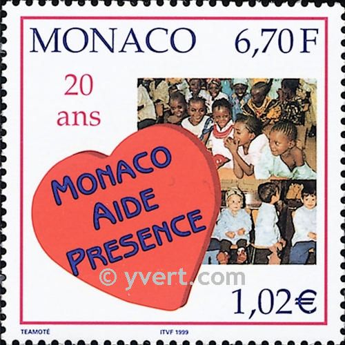 n° 2191 -  Timbre Monaco Poste