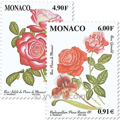 n° 2194/2195 -  Timbre Monaco Poste