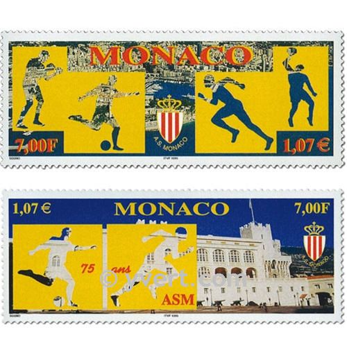 n° 2196/2197 -  Timbre Monaco Poste