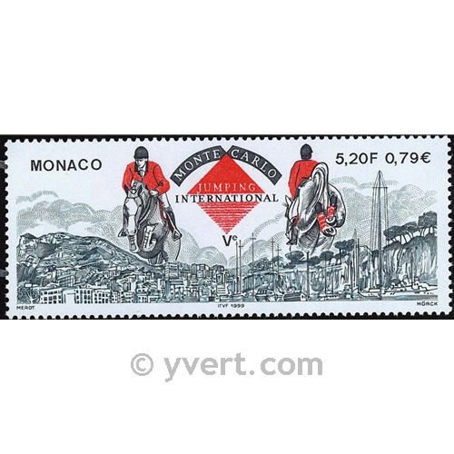 n° 2198 -  Timbre Monaco Poste