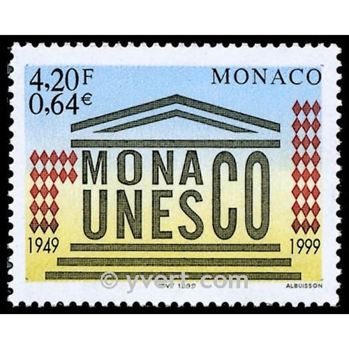 n° 2213 -  Timbre Monaco Poste