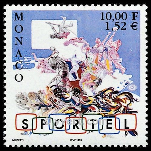 nr. 2214 -  Stamp Monaco Mail