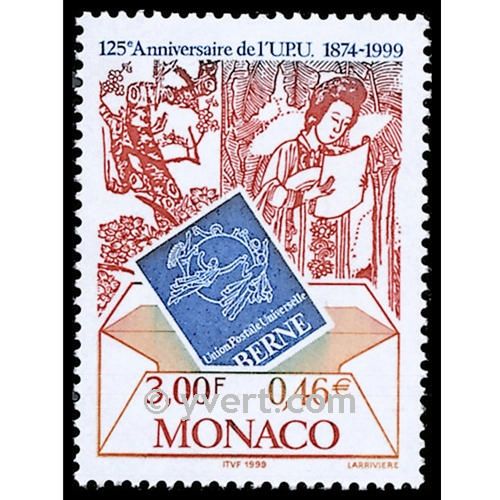 n° 2216 -  Timbre Monaco Poste