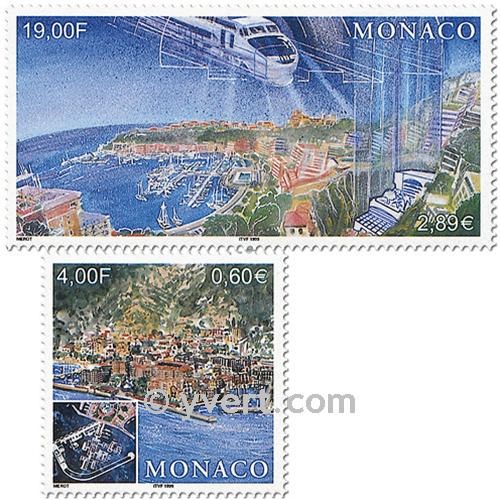 n° 2221/2224 -  Timbre Monaco Poste