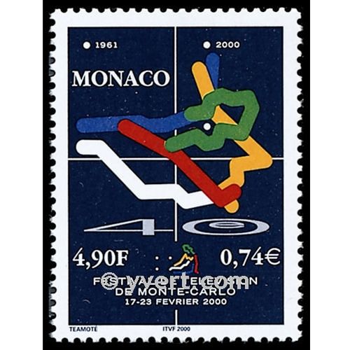 n° 2231 -  Timbre Monaco Poste