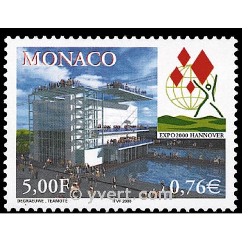 n° 2252 -  Timbre Monaco Poste