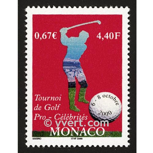 n° 2254 -  Timbre Monaco Poste