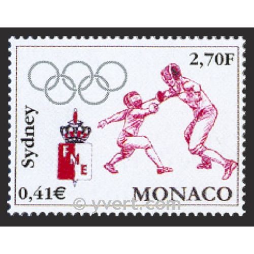 n° 2261 -  Timbre Monaco Poste