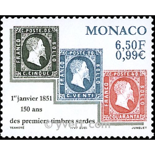 n° 2283 -  Timbre Monaco Poste