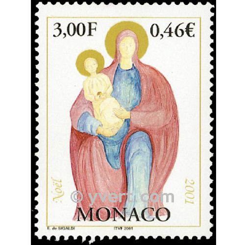 n° 2317 -  Timbre Monaco Poste