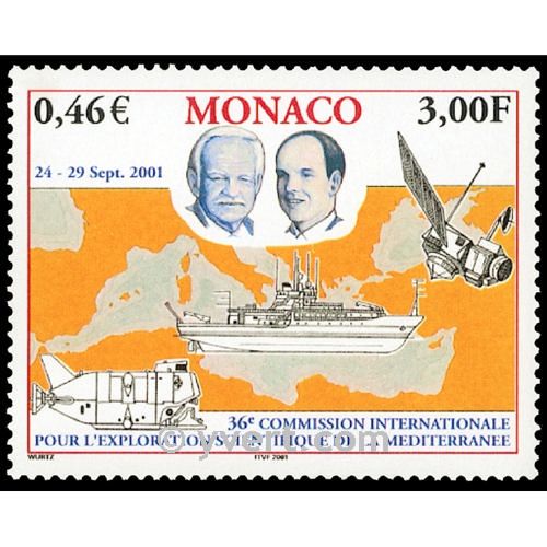 n° 2318 -  Timbre Monaco Poste