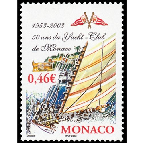 n° 2384 -  Timbre Monaco Poste