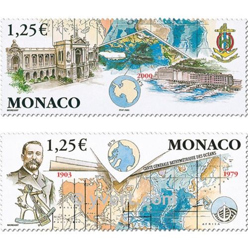 n° 2391/2392 -  Timbre Monaco Poste