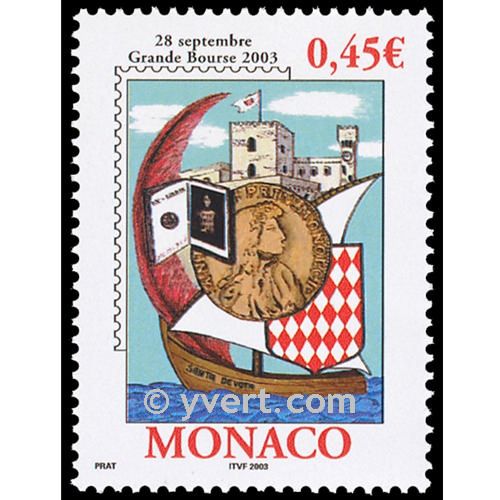 n° 2395 -  Timbre Monaco Poste