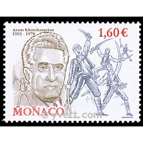 n° 2401 -  Timbre Monaco Poste