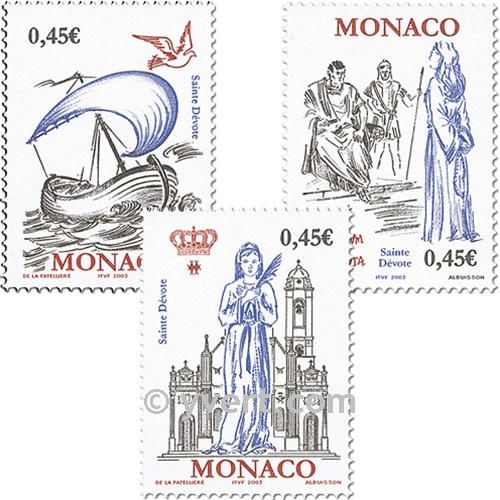 n° 2410/2413 -  Timbre Monaco Poste