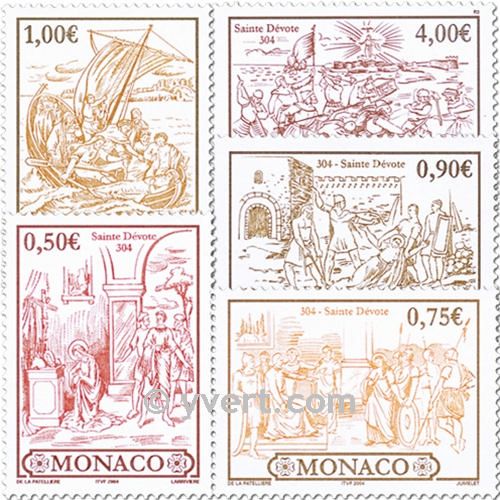 n° 2418/2422 -  Timbre Monaco Poste