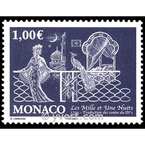 n° 2452 -  Timbre Monaco Poste