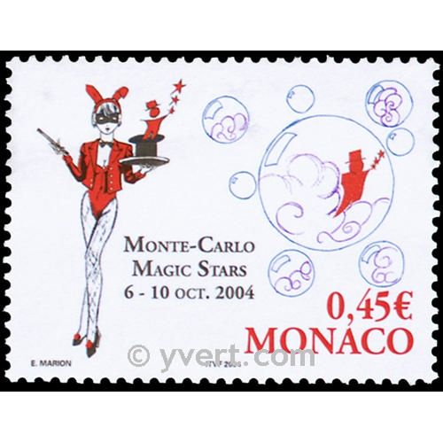 n° 2455 -  Timbre Monaco Poste