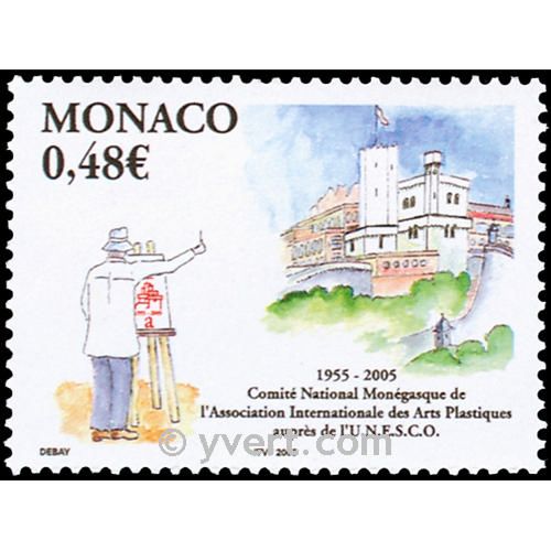 n° 2482 -  Timbre Monaco Poste