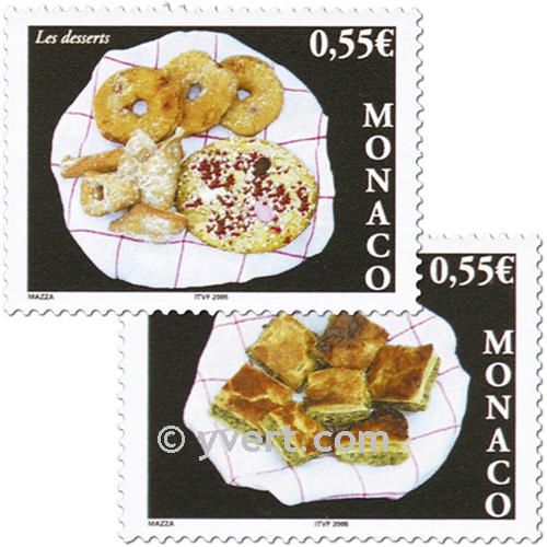 n° 2489/2490 -  Timbre Monaco Poste