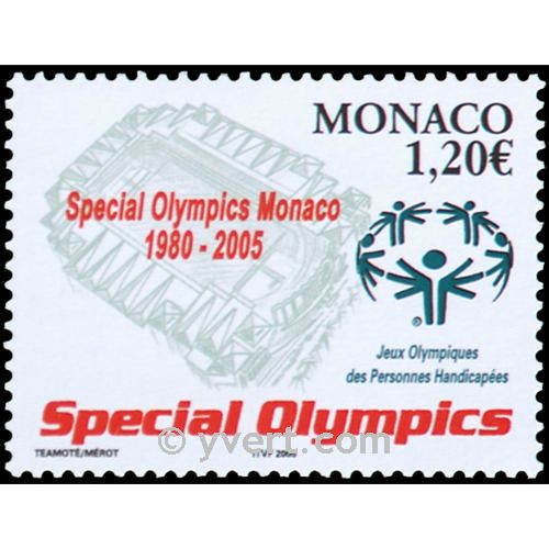 n° 2493 -  Timbre Monaco Poste