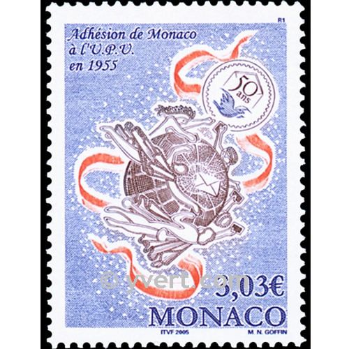 n° 2498 -  Timbre Monaco Poste