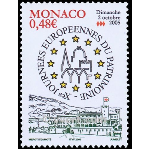 n° 2504 -  Timbre Monaco Poste