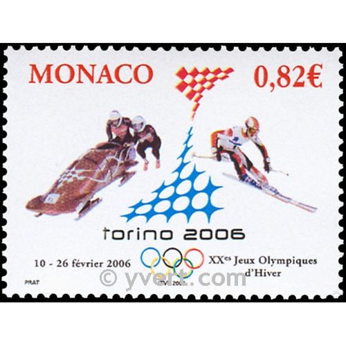 n° 2528 -  Timbre Monaco Poste