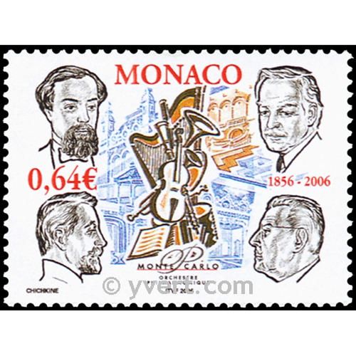 n° 2536 -  Timbre Monaco Poste