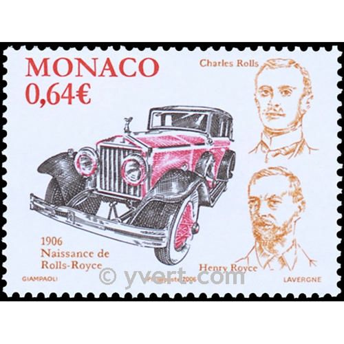 n° 2556 -  Timbre Monaco Poste