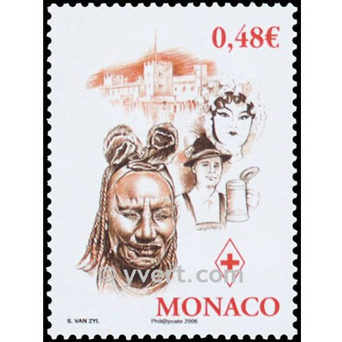 n° 2557 -  Timbre Monaco Poste