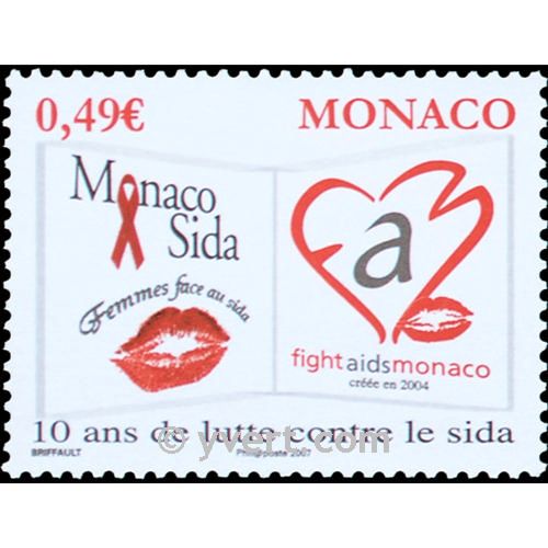 n° 2570 -  Timbre Monaco Poste