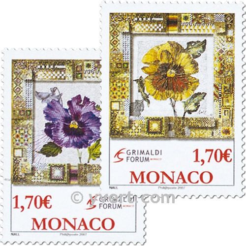 n° 2575/2576 -  Timbre Monaco Poste